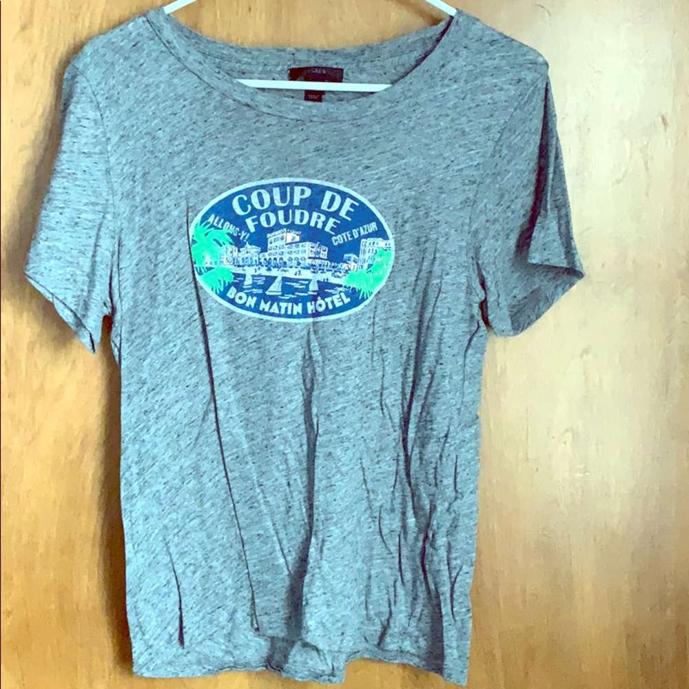 J. Crew graphic t